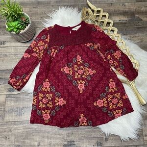 Matilda Jane Maroon Floral Tunic